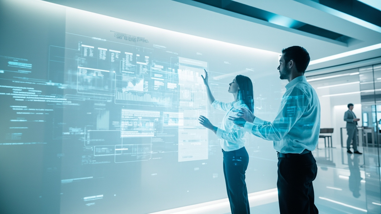 AI-powered sales development representative (SDR) tools assisting an enterprise sales team with lead generation and qualification