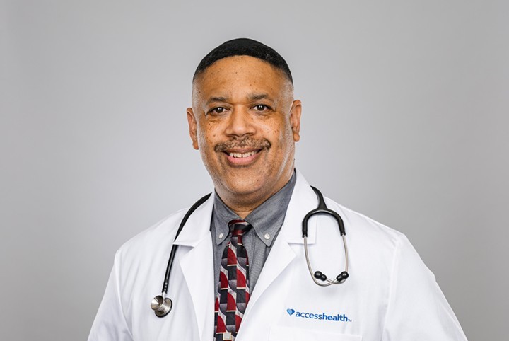 Dr. Michael Lawson, pediatrician and Chief Medical Officer at AccessHealth